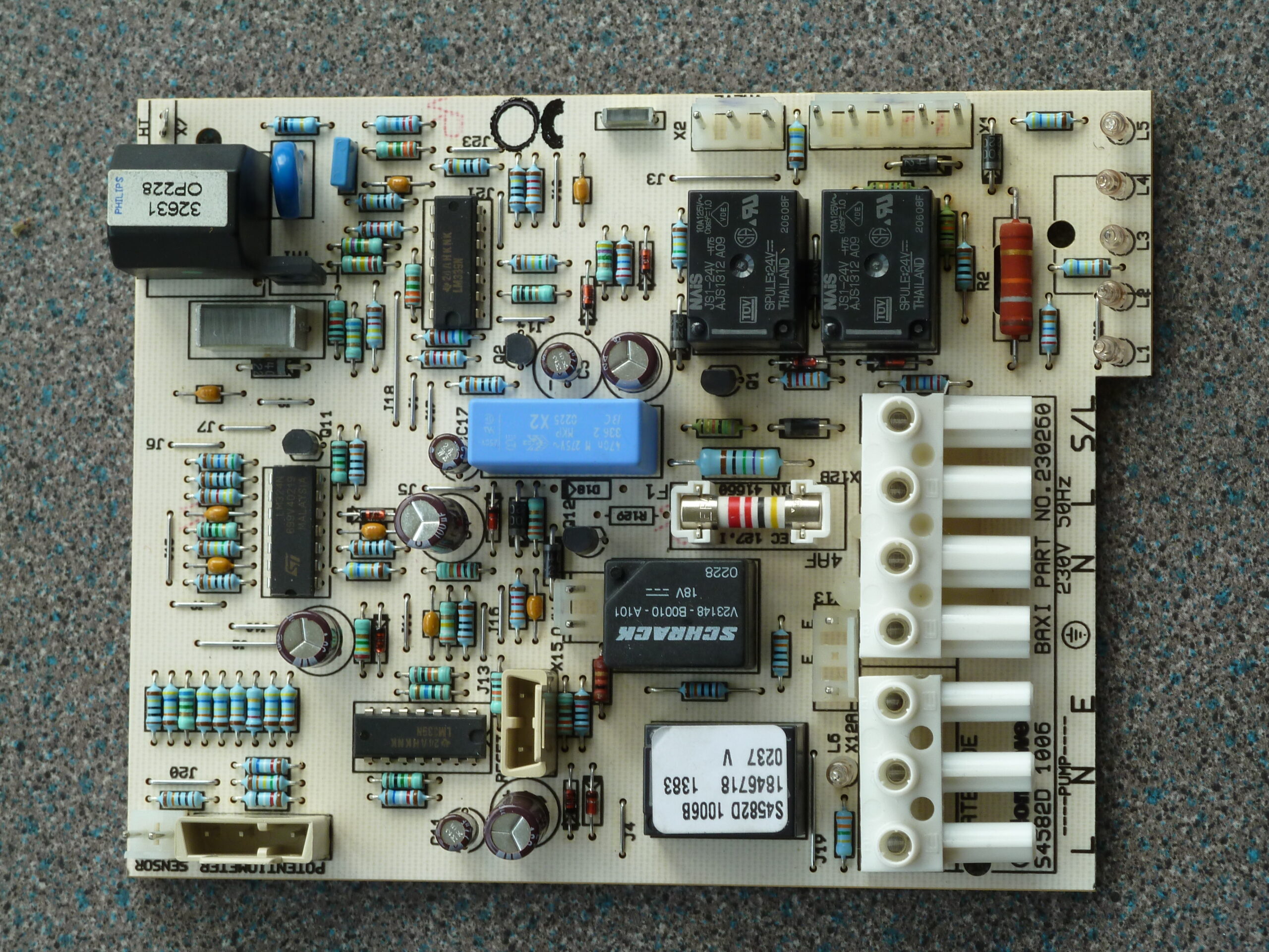 faulty PCB