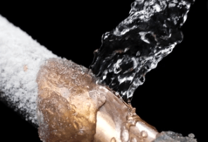 frozen condensate pipe