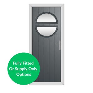 Anthracite Grey Composite Front Door