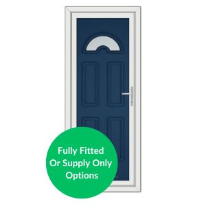 Blue uPVC Front Door