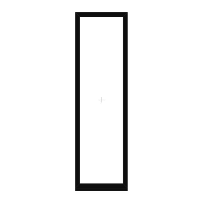 Black-Brown Floor to Ceiling Window