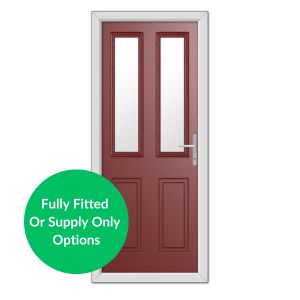Red Composite Front Door