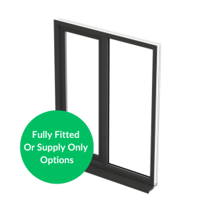 Black Tilt and Turn Window