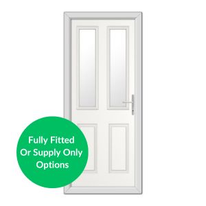 White Composite Front Door Range
