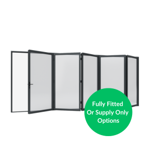 5 Panel Aluminium Bifold Doors
