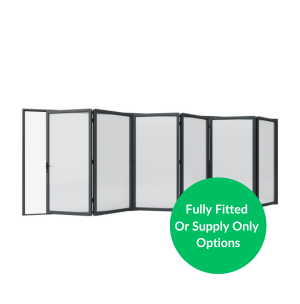 6 Panel Aluminium Bifold Doors
