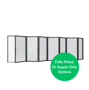 7 Panel Aluminium Bifold Doors