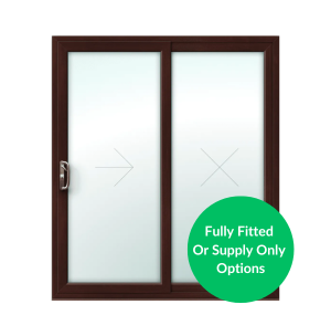 Rosewood UPVC Sliding Patio Doors