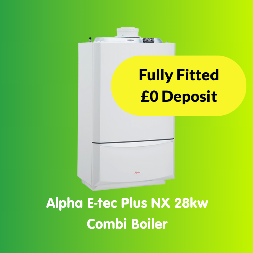 Alpha E-Tec Plus NX 28kW Combi Gas Boiler