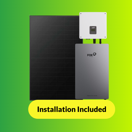 Solar Panels With Battery Storage Value Installation Package For UK Homes